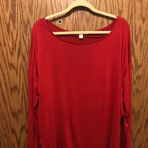 Red “Miami” Long Sleeve Shirt!